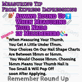 Holographic Press On Nails/ pink nails/ silver nails/ 3d nails/ rainbow Nails/ color changing nails/ false nails/ blue nails/ glue on nails