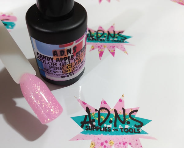 Pink glam uv/led gel polish