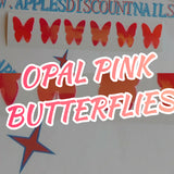 OPAL PINK NAIL STICKERS Sheet(2 different sizes available)