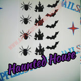 HALLOWEEN NAIL SIZE STICKERS