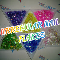 Irregular Nail Flakes / 2 Gram Jar