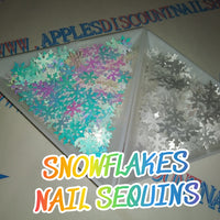 Snowflake Shape Nail Sequins