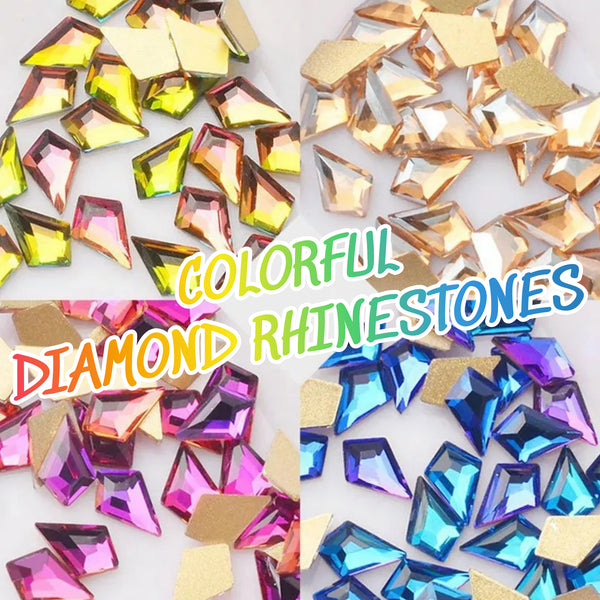 Colorful Nail Diamond Rhinestones