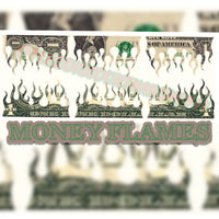 Money Flames cutouts (transparent background)