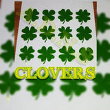 St. Patrick's day nail size stickers
