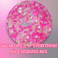 Sugar, Spice, & Everything Nice Sequin Glitter Mix