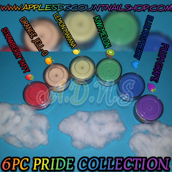 6pc/ Rainbow Pride, Acrylic Collection