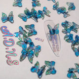 4pc 3d flying butterflies