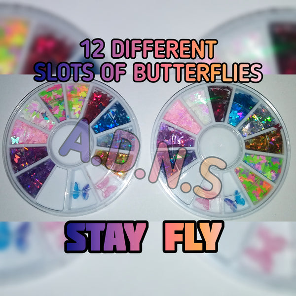 Stay fly butterfly wheel