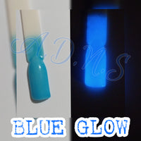 Glow Series Uv/Led Gel Nail Polish, glow in the dark gel polish, glow gels, glow nail decors