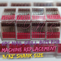 6pc Nail Drill Bits for Machine Replacement