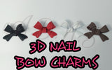 3D Bowknot Nail Charms