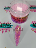 Pale Pink Holographic Glitter Acrylic Powder