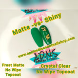 Matte & Glossy 2pc/Set No-Wipe Gel Polish
