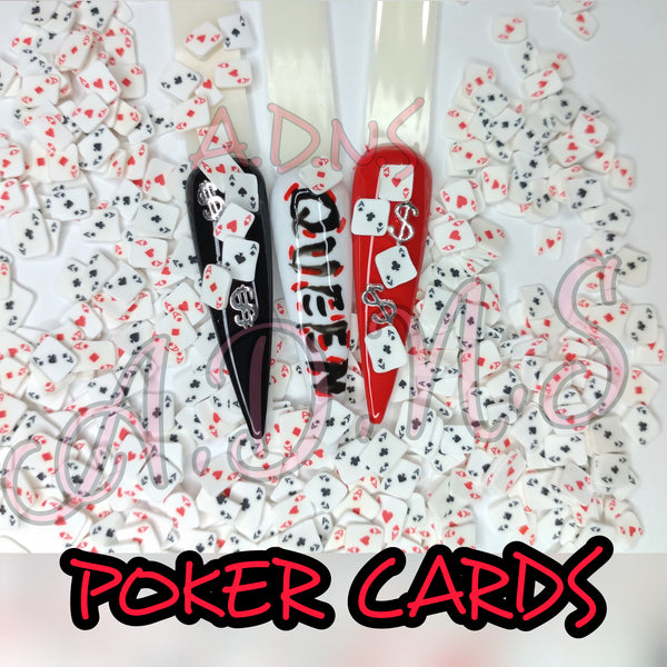 2g/Jar, Nail Poker Playing Card