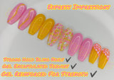Butterfly Bliss Press On Nails, Pink Nails, Yellow Nails, Coffin Nails, Long Nails, Sequin Nails, Sugar Nails, Butterfly Nails, Glitter Nails, Glow Nails
