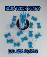 Teddy Bear Nail Size Charms