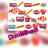 CANDY NAIL DECALS (CUTOUTS)