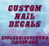 Custom Water nail decals Read description for each to choose your style