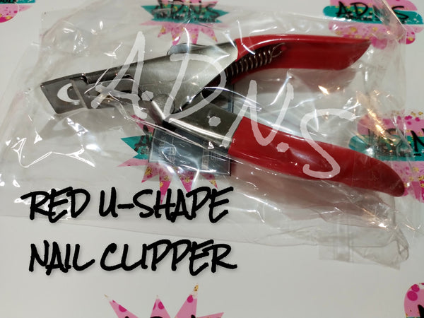 U-Shaped False Acrylic Tips Scissors Trimmer