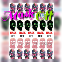 NAIL DECALS CUTOUTS (TRANSPARENT BACKGROUND)